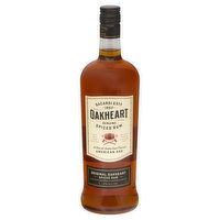 Oakheart Rum, Spiced, Original Oakheart, 1 Litre