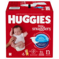 Huggies Little Snugglers Diapers, Disney Baby, N (Up to 10 lb), 84 Each