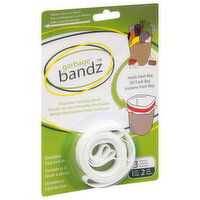 Garbage Bandz Trash Bag Bands, Reusable, 3 Each