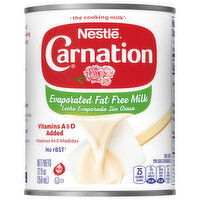 Carnation Milk, Fat Free, Evaporated, 12 Fluid ounce