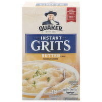 Quaker Grits, Butter, Instant, 10 Each