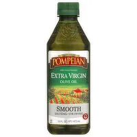 Pompeian Olive Oil, Extra Virgin, Smooth, 16 Fluid ounce