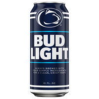 Bud Light Penn State Beer, 16 Fluid ounce
