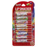 Lip Smacker Skittles Lip Balm, Assorted, Party Pack, 8 Each