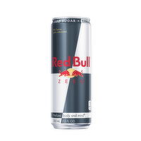 Red Bull Zero Energy Drink Zero Sugar, 114mg Caffeine, 12 Fluid ounce