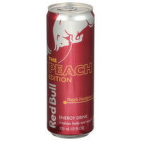 Red Bull Peach Edition Energy Drink, Peach-Nectarine, 12 Fluid ounce