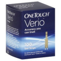 OneTouch Verio Test Strips, 100 Each
