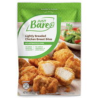 Just Bare Lightly Breaded Chicken Breast Bites, 1.5 Pound