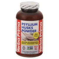 Yerba Prima Psyllium Husks Powder, 12 Ounce