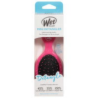 Wet Brush Detangler, Pink, Mini, 1 Each