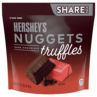 Hershey's Truffles, Dark Chocolate, Nuggets, Share Pack, 7.7 Ounce