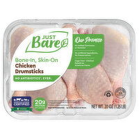 Just Bare Chicken Drumsticks, 20 Ounce