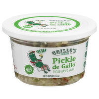 Grillo's Fresh Pickle De Gallo, Mild, 14 Ounce