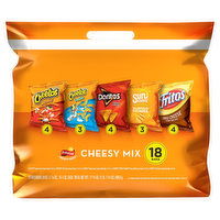 Lay's Cheesy Mix, Variety Packs, 18 Each