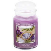 Village Candle Candle, Lavender Sea Salt, 1 Each