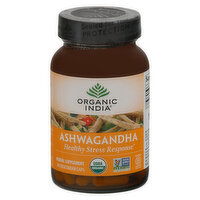 Organic India Ashwagandha, Vegetarian Caps, 90 Each