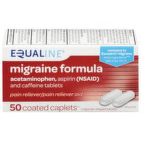 Equaline Migraine Formula, Coated Caplets, 50 Each