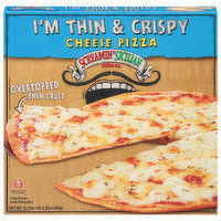Screamin' Sicilian Pizza Co. Pizza, I'm Thin & Crispy, Cheese, 16.35 Ounce