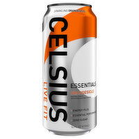Celsius Live Fit Essentials Zero Sugar Orangesicle Energy Drink, 16 Fluid ounce
