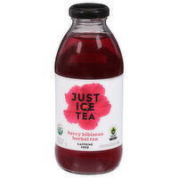 Just Ice Tea Herbal Tea, Caffeine Free, Berry Hibiscus, 16 Fluid ounce