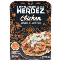 Herdez Chicken Shredded in Mild Chipotle Sauce, 15 Ounce