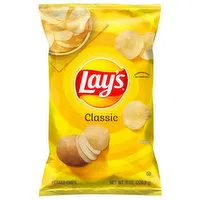 Lay's Potato Chips, Classic, 8 Ounce