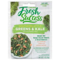 Concord Fresh Success Seasoning Mix, Southern-Style, Greens & Kale, 1 Ounce