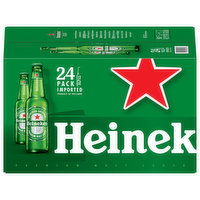 Heineken Beer, Original, 24 Pack, 24 Each