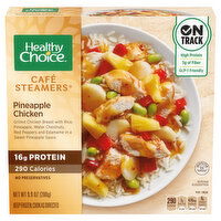 Healthy Choice Cafe Steamers Chicken, Pineapple, 9.9 Ounce