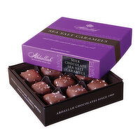 Abdallah Chocolates Milk Choc Sea Salt Caramels , 3 Ounce