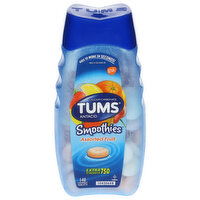 Tums Smoothies Antacid, Extra Strength 750, Chewable Tablets, Assorted Fruit, 140 Each
