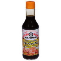 Kikkoman Marinade & Sauce, Less Sodium, Teriyaki, 10 Fluid ounce