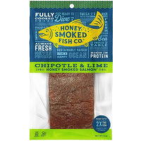 Honey Smoked Fish Co. Chipotle Lime Honey Smoked Salmon, 8 Ounce