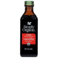 Simply Organic Vanilla Extract, Pure Madagascar, 4 Fluid ounce