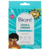 Biore Blemish Patches, Cover & Conquer, 30 Each