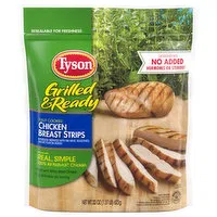 Tyson Grilled And Ready Grilled & Ready Grilled & Ready Fully Cooked Grilled Chicken Breast Strips, 22 oz. (Frozen), 22 Ounce