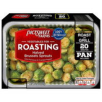 Pictsweet Farms Vegetables for Roasting Halved Brussels Sprouts with Parmesan & Cracked Pepper, 11 Ounce