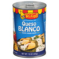 Ricos White Cheese Sauce, Queso Blanco, 15 Ounce