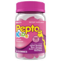 Pepto Calcium Phosphate, Age 4+, Gummies, 24 Each