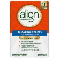 Align Probiotic Bloating Relief + Food Digestion, 28 Each