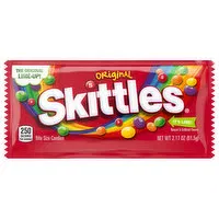 Skittles Candies, Bite Size, Original, 2.17 Ounce