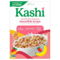 Kashi Smoothie Loops Strawberry Banana Cereal, 12.7 Ounce