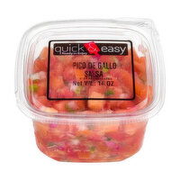 Quick & Easy Salsa, Pico De Gallo