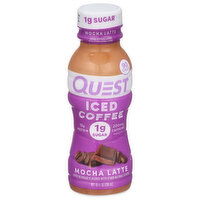 Quest Iced Coffee, Mocha Latte, 10 Fluid ounce