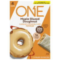 One Protein Bar, Maple Glazed Doughnut, 4 Each