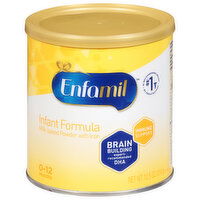 Enfamil Infant Formula, Milk-Based Powder with Iron, 0-12 Months, 12.5 Ounce