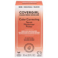 CoverGirl Serum + Moisturizer + Primer, Color Correcting, Dark Spot Neutralizer, 1 Fluid ounce