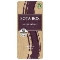 Bota Box Old Vine Zinfandel, 3 Each