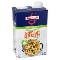 Swanson® Natural Goodness® 100% Natural Chicken Broth, 48 Ounce