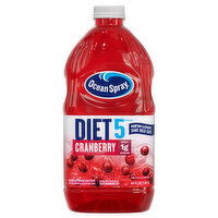 Ocean Spray Juice, Cranberry, Diet 5 Cals, 64 Fluid ounce